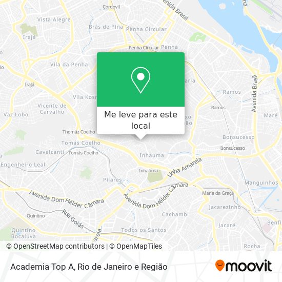 Academia Top A mapa