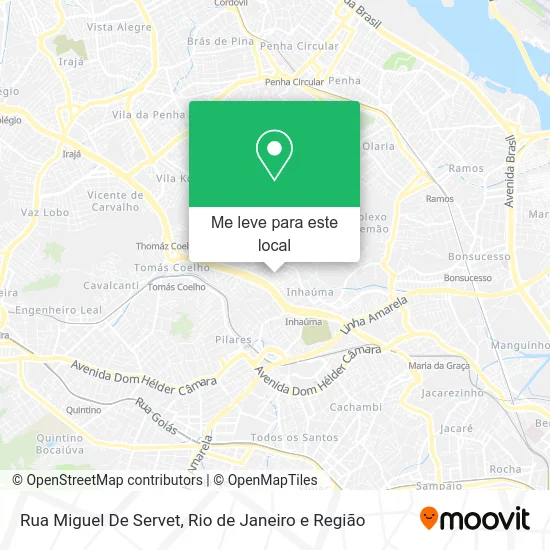 Rua Miguel De Servet mapa