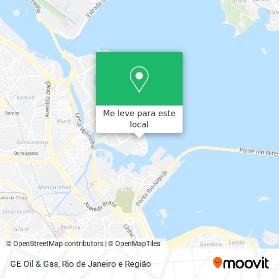GE Oil & Gas mapa