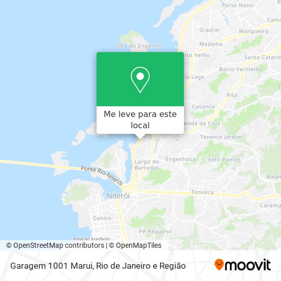 Garagem 1001 Marui mapa