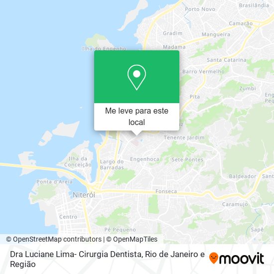 Dra Luciane Lima- Cirurgia Dentista mapa