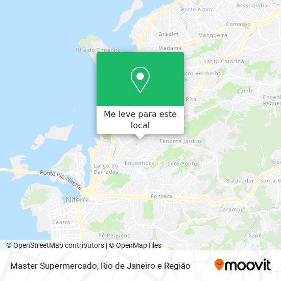 Master Supermercado mapa