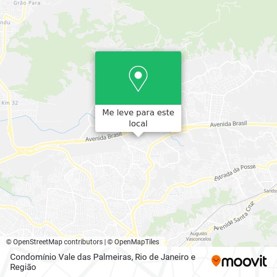 Condomínio Vale das Palmeiras mapa