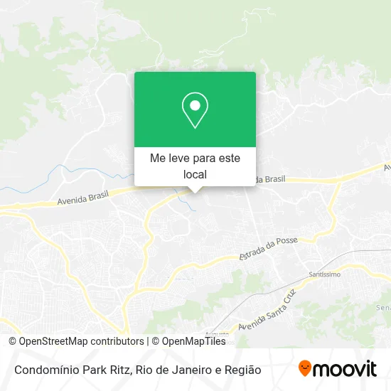 Condomínio Park Ritz mapa