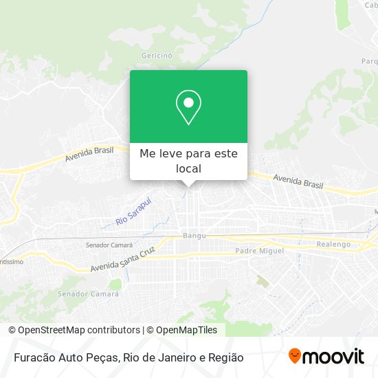 Furacão Auto Peças mapa