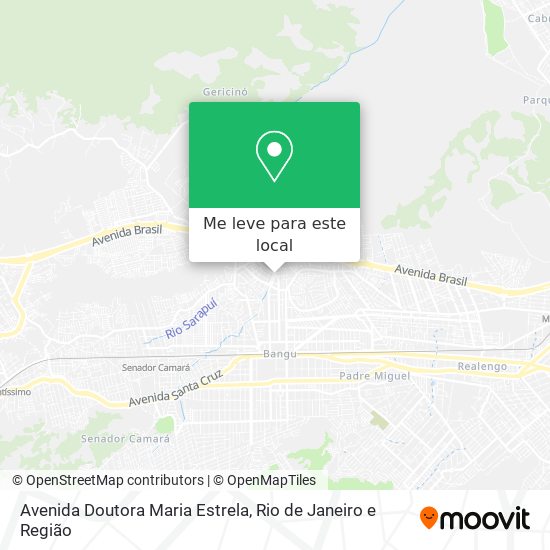 Avenida Doutora Maria Estrela mapa
