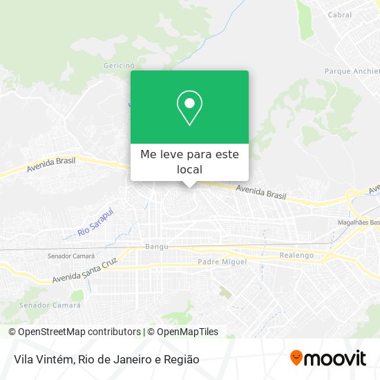 Vila Vintém mapa