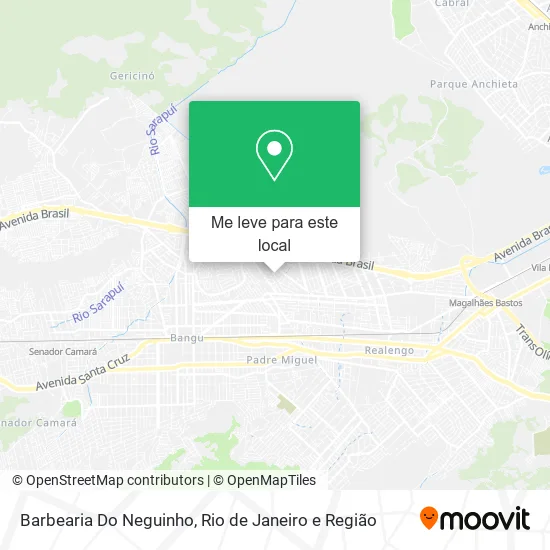 Barbearia Do Neguinho mapa