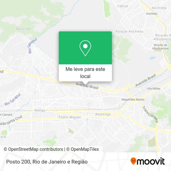 Posto 200 mapa