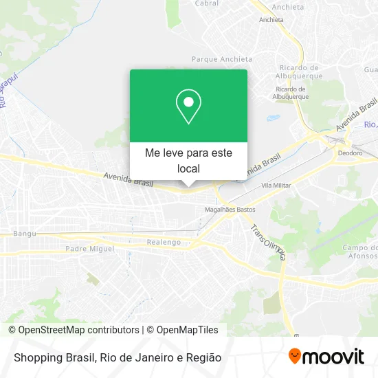 Shopping Brasil mapa