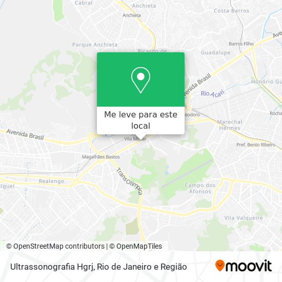 Ultrassonografia Hgrj mapa