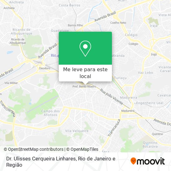 Dr. Ulisses Cerqueira Linhares mapa