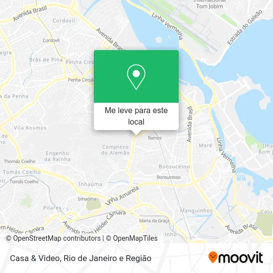 Casa & Video mapa