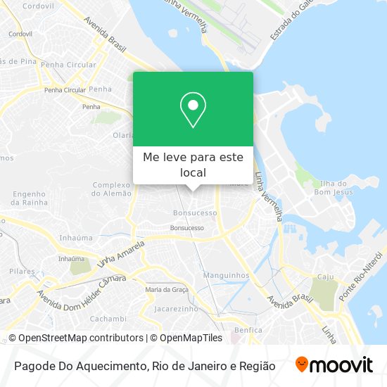 Pagode Do Aquecimento mapa