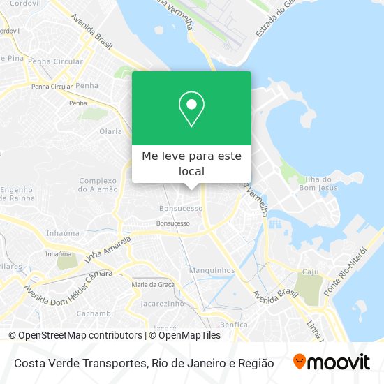 Costa Verde Transportes mapa