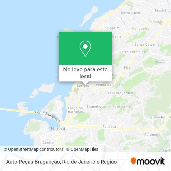 Auto Peças Braganção mapa