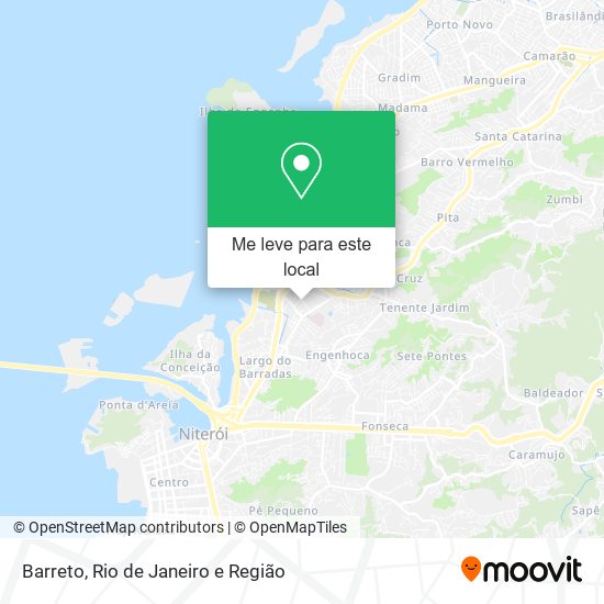 Barreto mapa