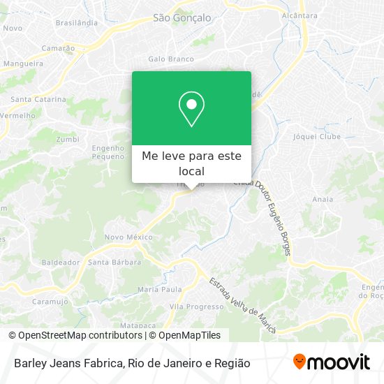 Barley Jeans Fabrica mapa