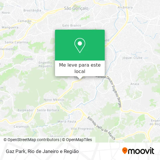 Gaz Park mapa