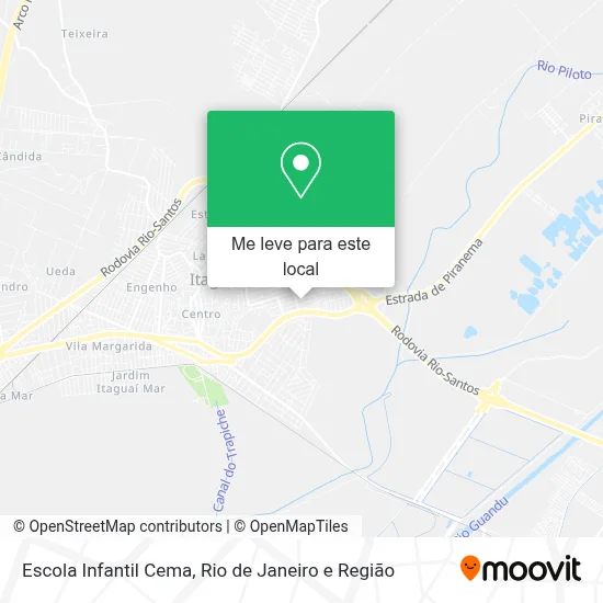 Escola Infantil Cema mapa