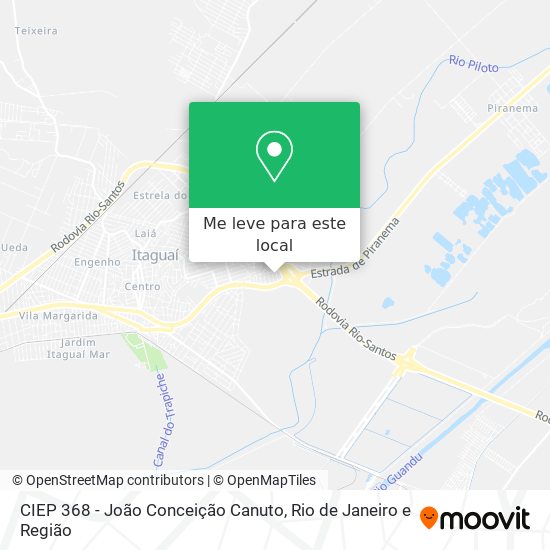 CIEP 368 - João Conceição Canuto mapa
