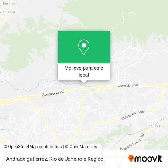 Andrade gutierrez mapa