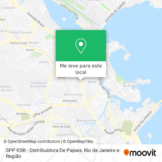 SPP KSR - Distribuidora De Papeis mapa