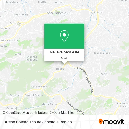 Arena Boleiro mapa