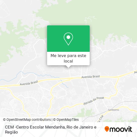 CEM -Centro Escolar Mendanha mapa