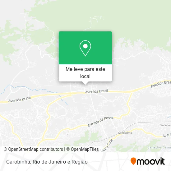 Carobinha mapa
