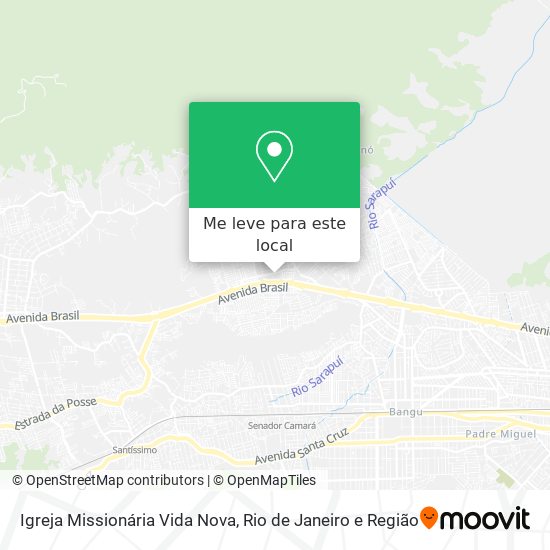 Igreja Missionária Vida Nova mapa