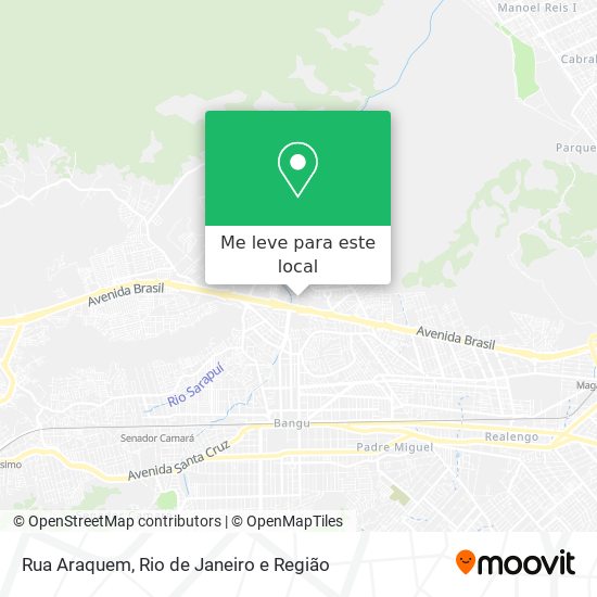 Rua Araquem mapa