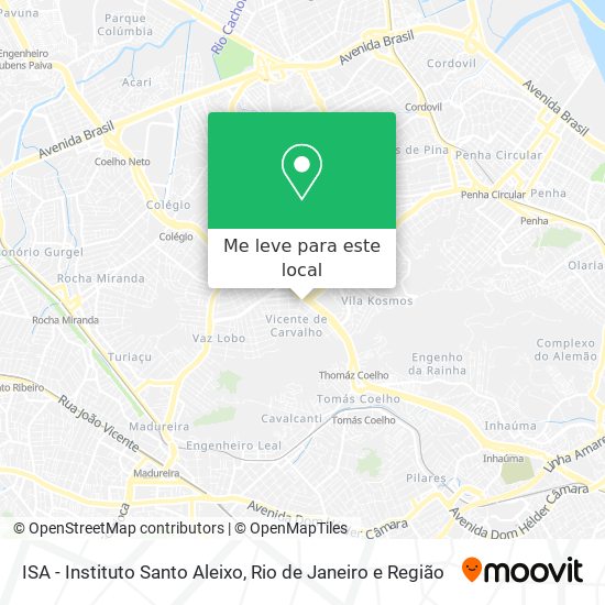 ISA - Instituto Santo Aleixo mapa