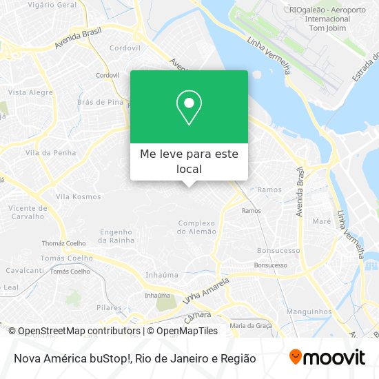 Nova América buStop! mapa