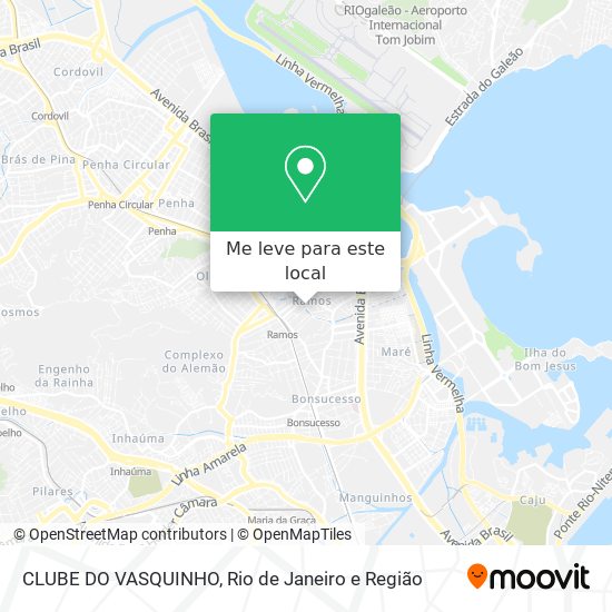 CLUBE DO VASQUINHO mapa