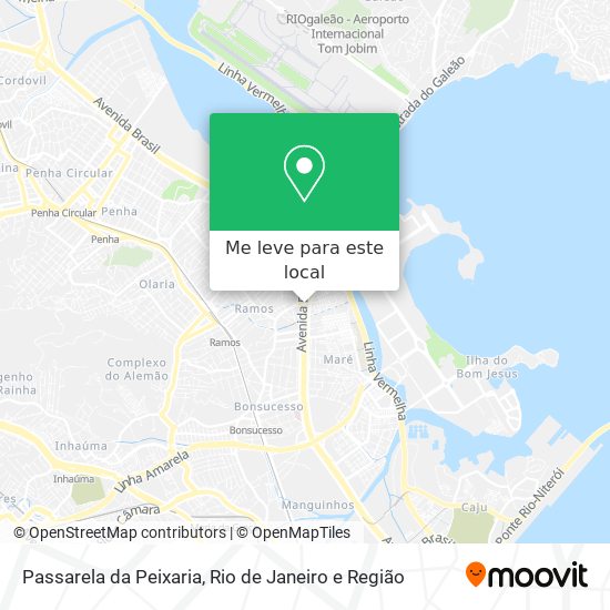 Passarela da Peixaria mapa