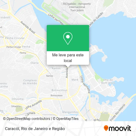 Caracól mapa