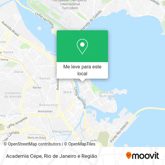 Academia Cepe mapa