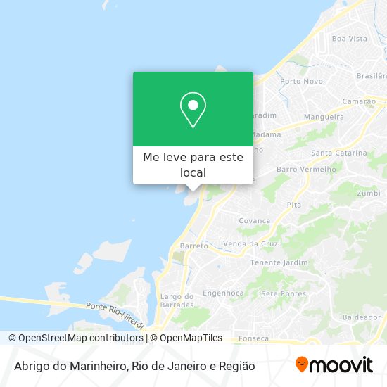 Abrigo do Marinheiro mapa