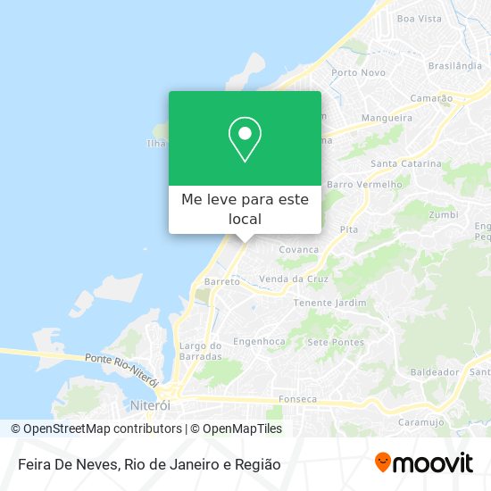 Feira De Neves mapa