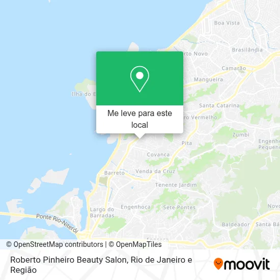 Roberto Pinheiro  Beauty Salon mapa