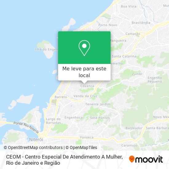 CEOM - Centro Especial De Atendimento A Mulher mapa