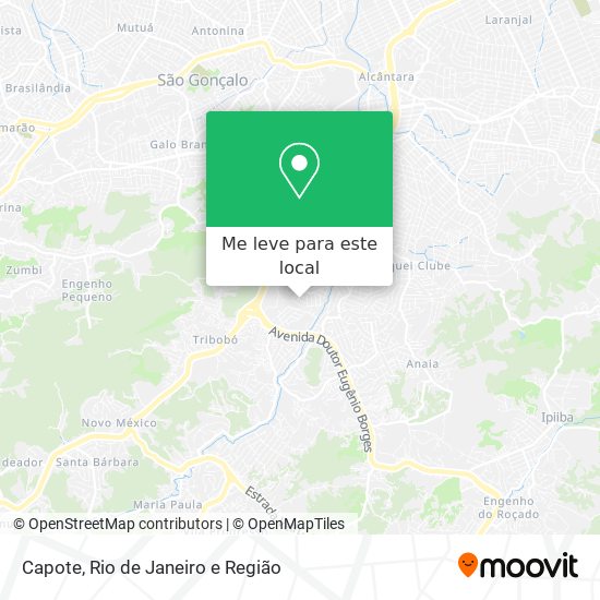 Capote mapa