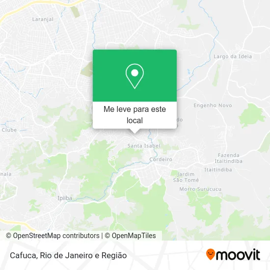 Cafuca mapa