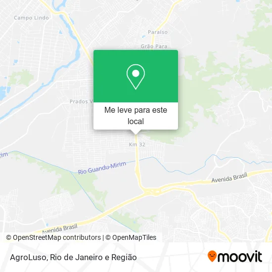 AgroLuso mapa
