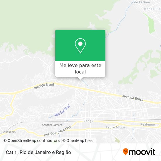 Catiri mapa