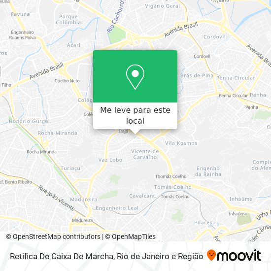 Retifica De Caixa De Marcha mapa
