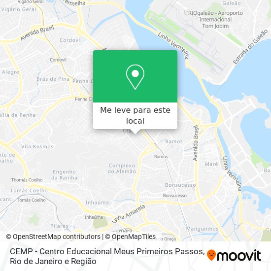 CEMP - Centro Educacional Meus Primeiros Passos mapa