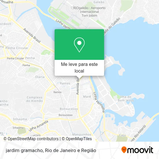 jardim gramacho mapa