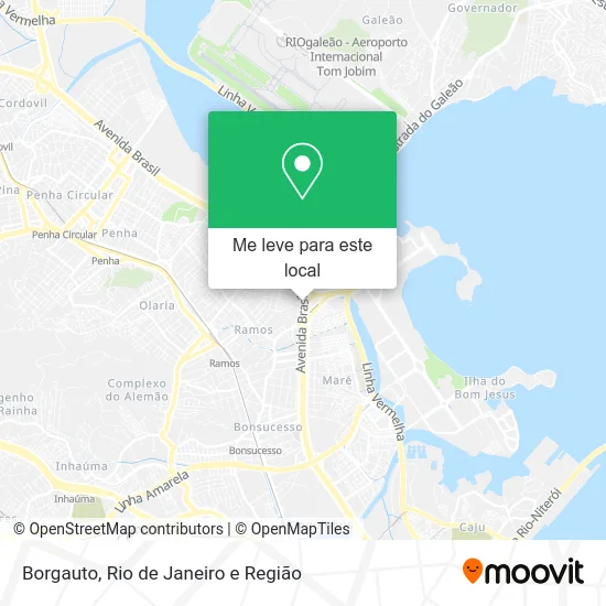 Borgauto mapa